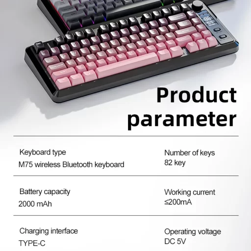 Teclado FREEWOLF M75 13