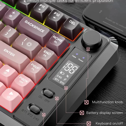 Teclado FREEWOLF M75 6